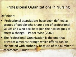 Professional advancement in nursing | PDF