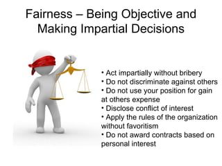 Impartially Professional and Social Responsibility | PPT