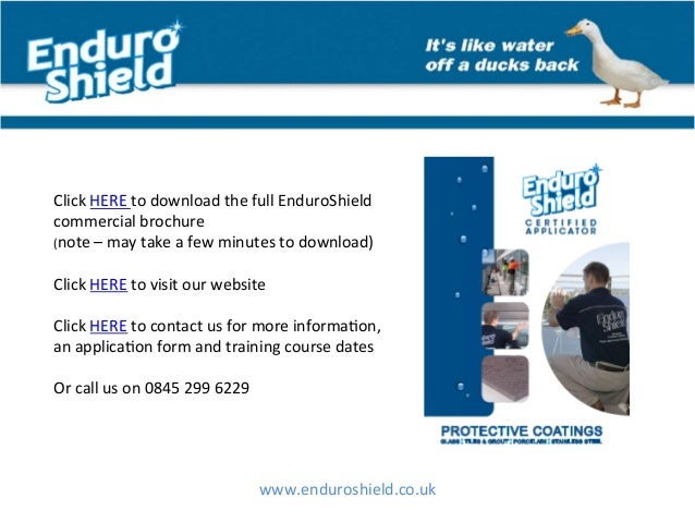 enduroshield professional applicator presentation enduroshield professional applicator presentation