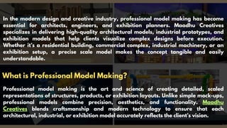 Professional Architectural, Industrial & Exhibition Model Making | PDF