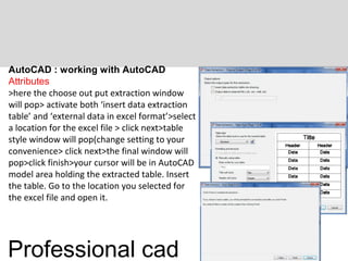 Professional Autocad | PPT