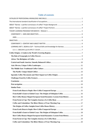PROFESSIONAL Barista Occpation KNOWLEDGE AND SKILLS Book.pdf