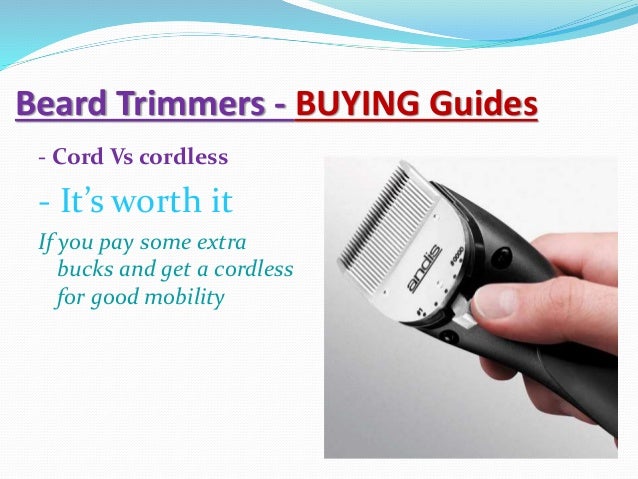 beard trimmer buying guide