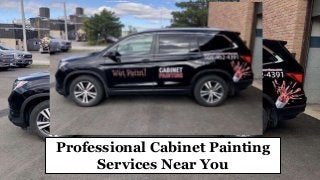 Professional Cabinet Painting
Services Near You
 