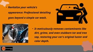 Professional Car Exterior Detailing Services Restore Shine and Protect ...