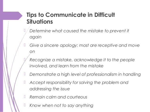 tips for professionalism