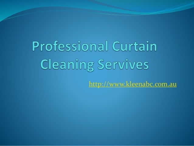 Professional Curtain Cleaning Servives
