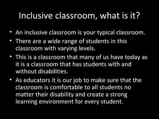 Professional development strategies for the inclusive classroom david ...