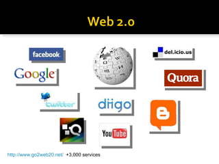 http://www.go2web20.net/   +3,000 services 