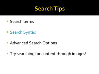 Search terms Search Syntax Advanced Search Options Try searching for content through images! 