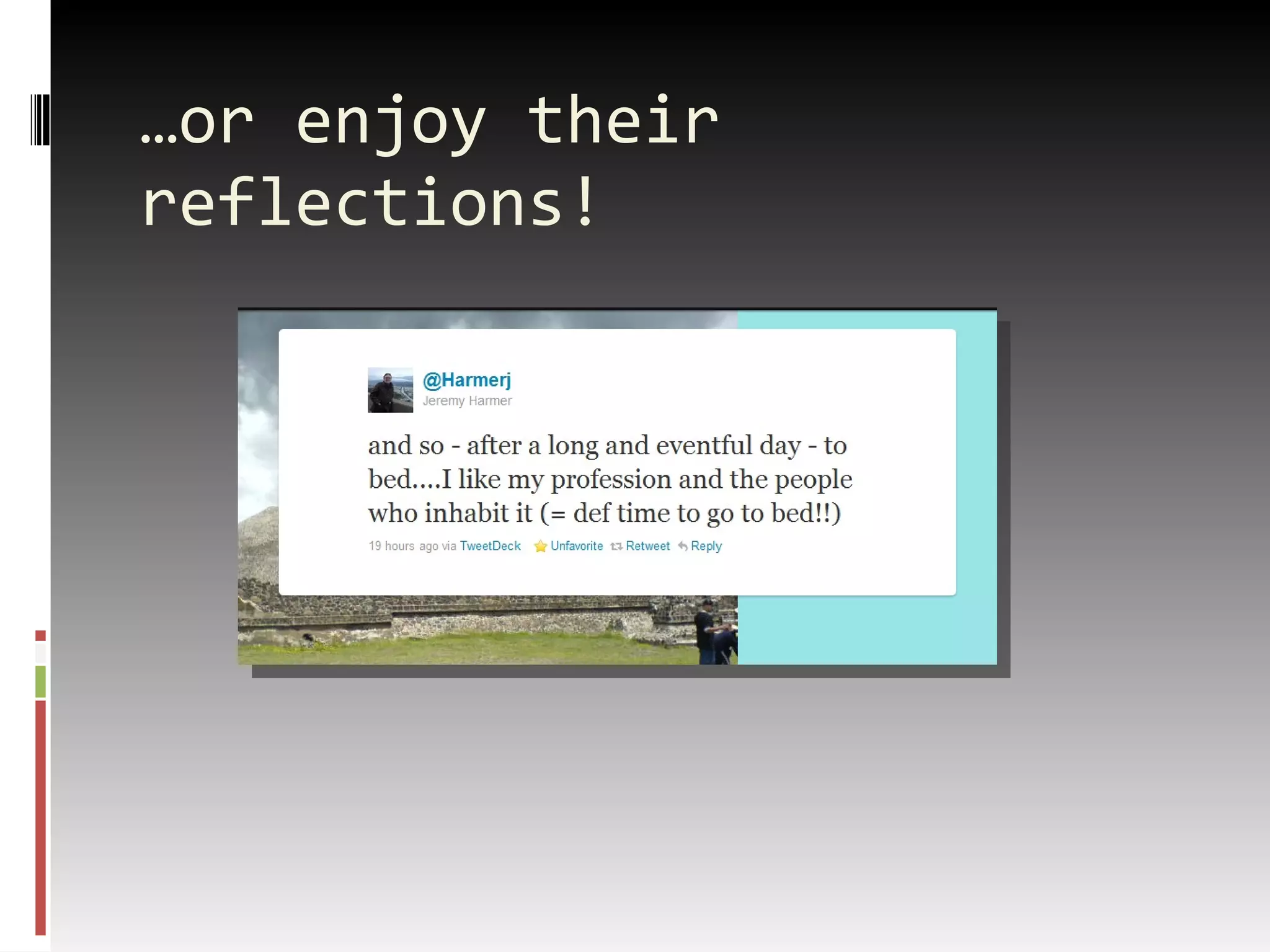 … or enjoy their reflections! 