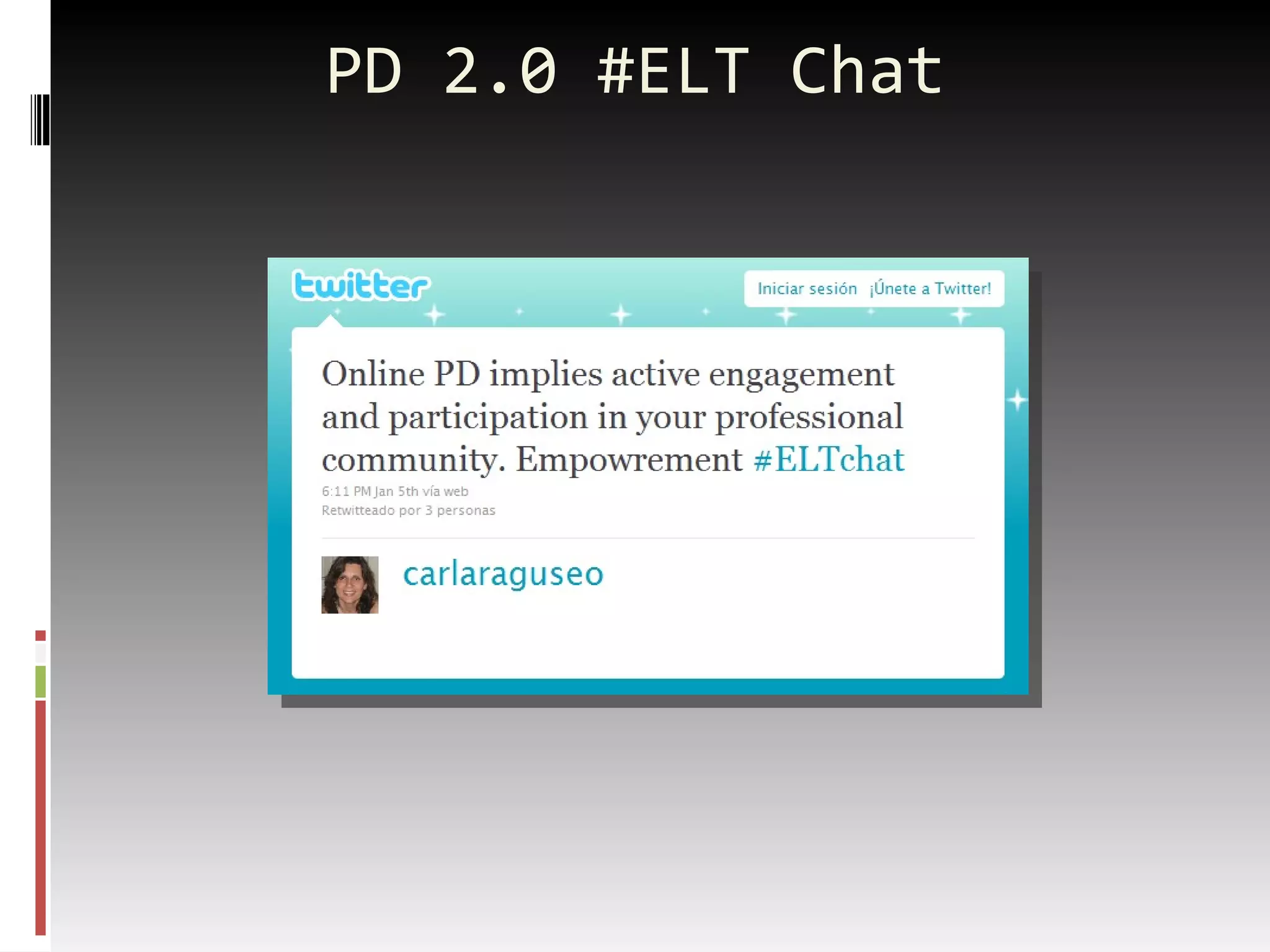 PD 2.0 #ELT Chat 