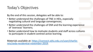Professional development at a transnational emi in china | PDF
