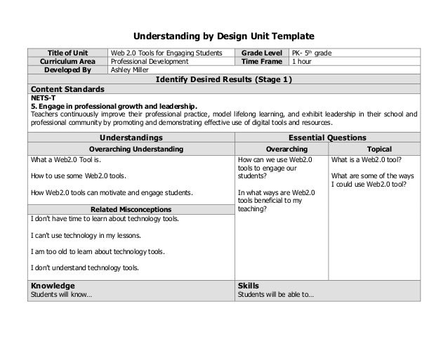 professional development lesson plan