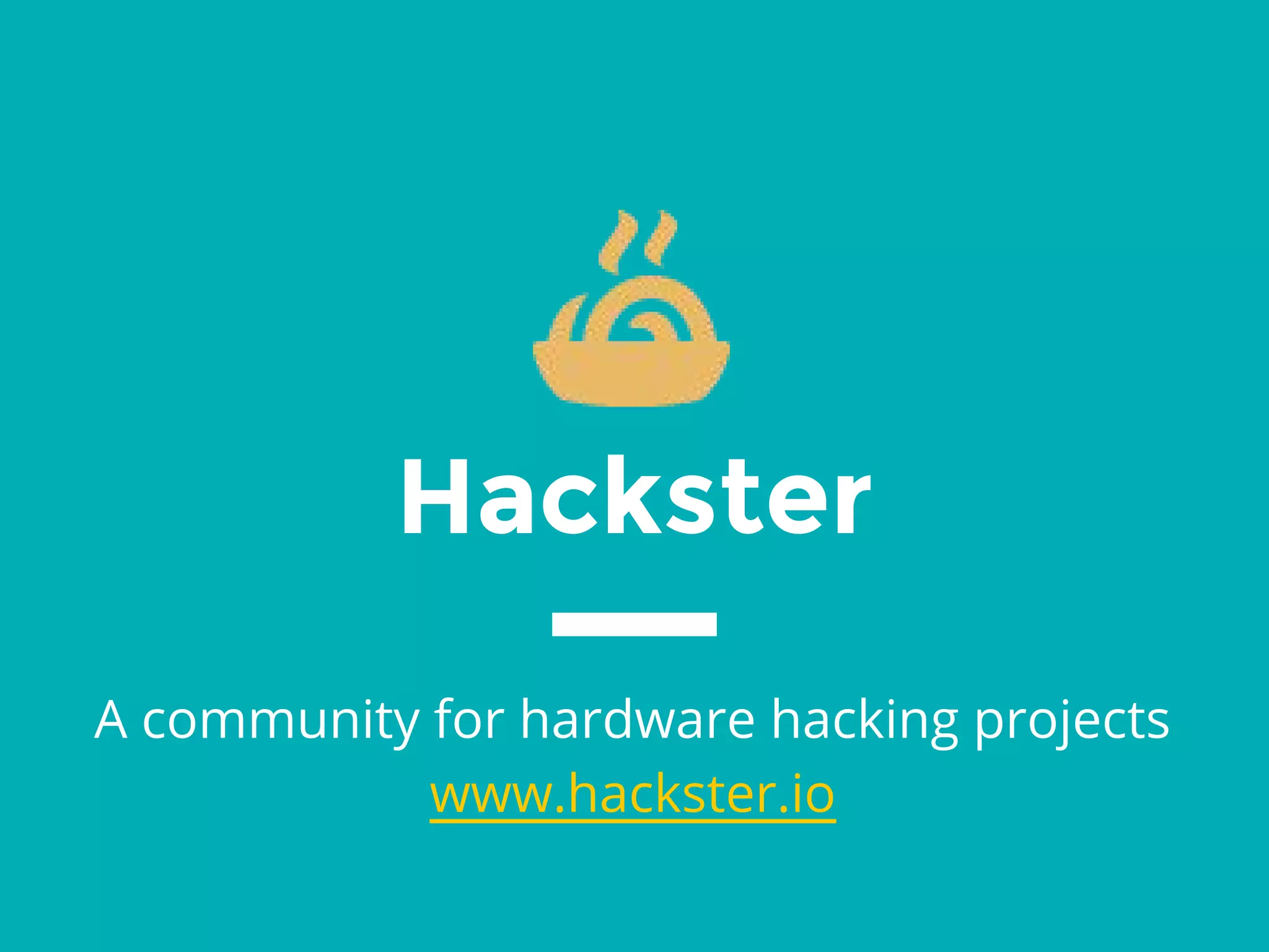 Hackster
A community for hardware hacking projects
www.hackster.io