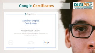 Google Certificates
 