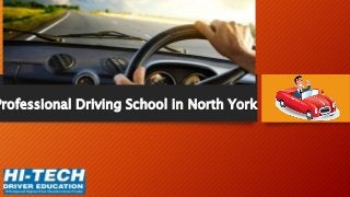 Professional Driving School in North York
 
