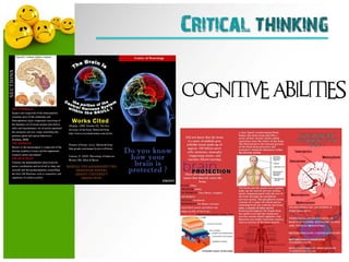 Critical thinking

COGNITIVE ABILITIES
 