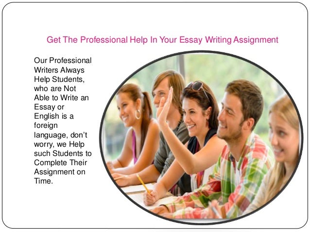 Professional who can do my essay assignment