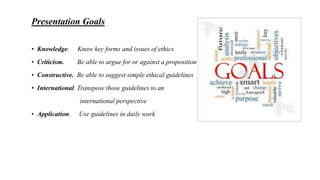 Professional ethics | PPTX