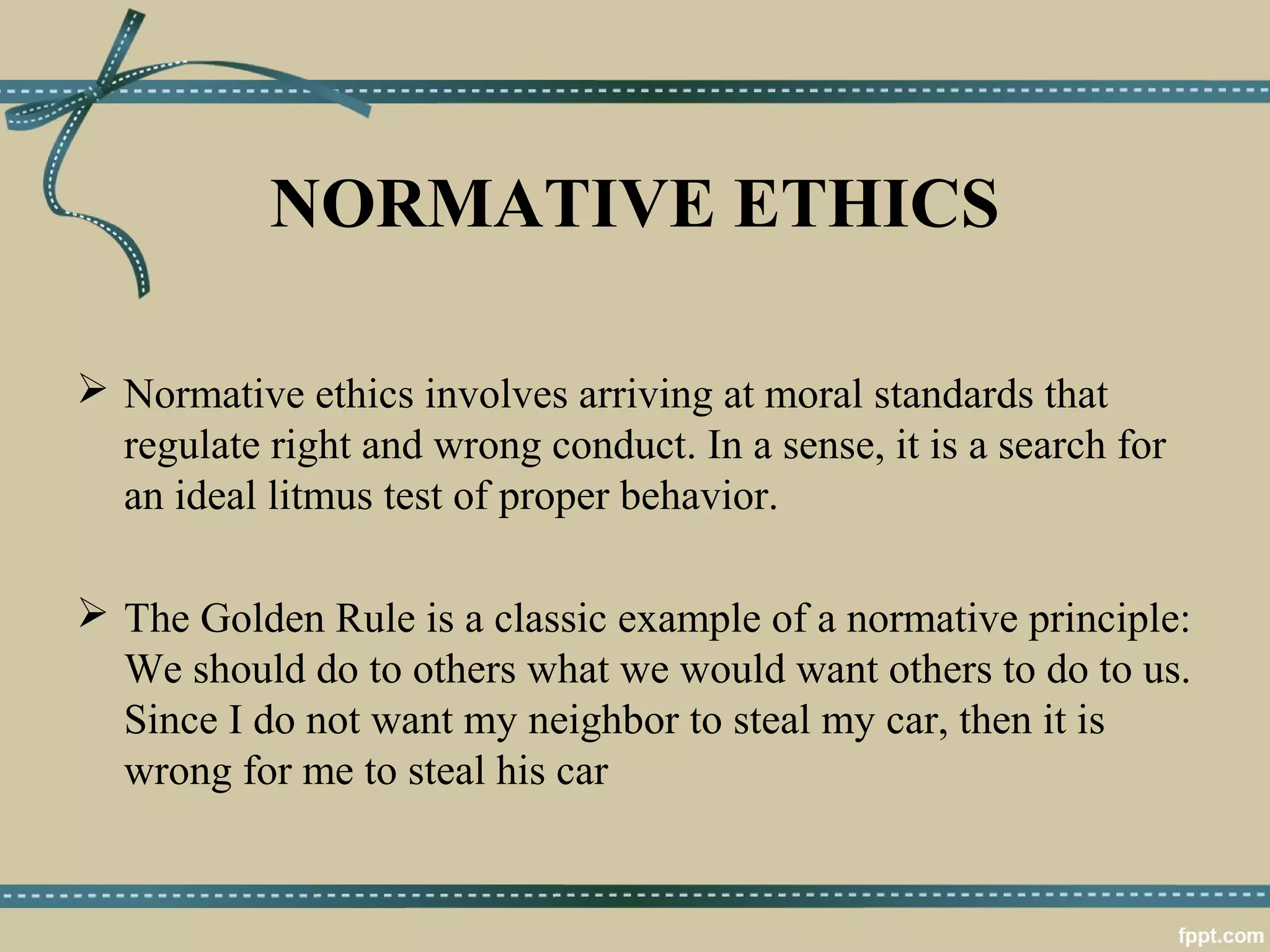 Professional ethics slides | PPT