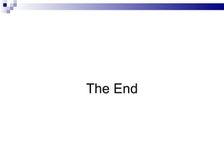 The End 