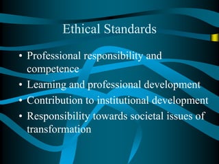 Professional Practices Professional_ethics_for career growth and improvement of work ethics | PPT