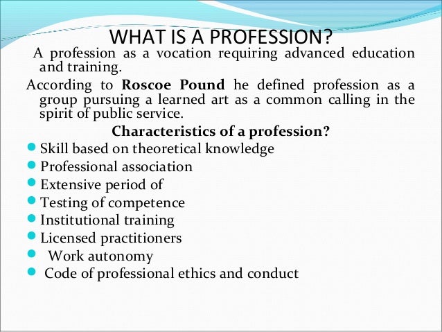professional ethics definition pdf