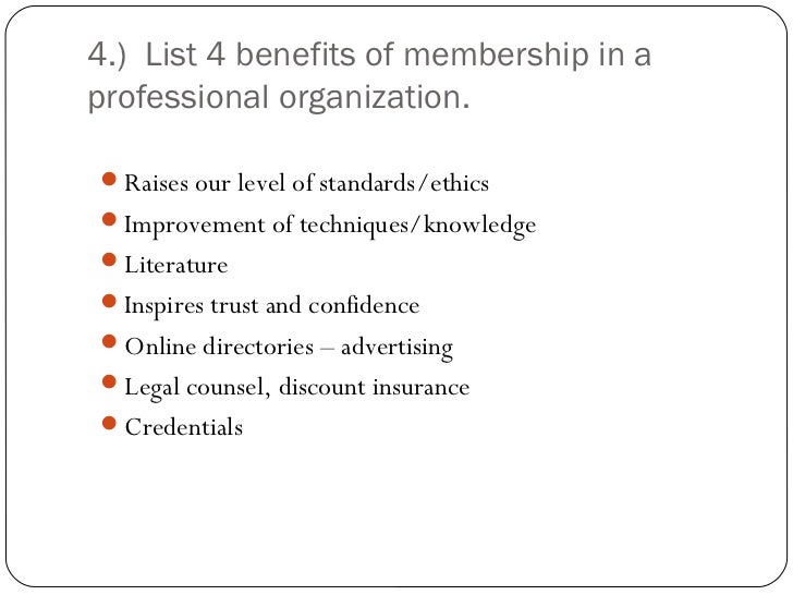 professional organization