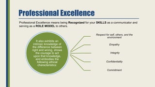 Professional Excellence | PPTX
