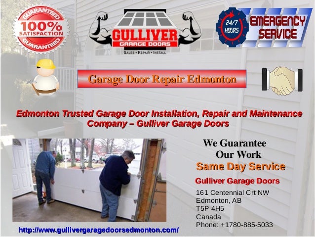 Professional Garage Door Repair And Installation Services In Edmonton
