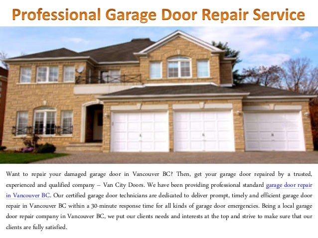 Professional Garage Door Repair Service
