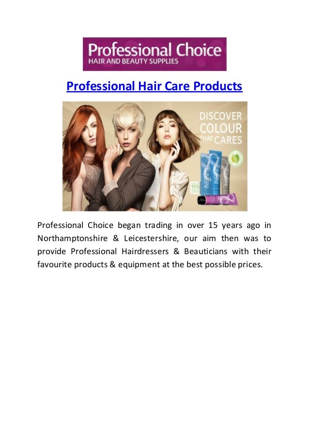 Professional Hair Care Products