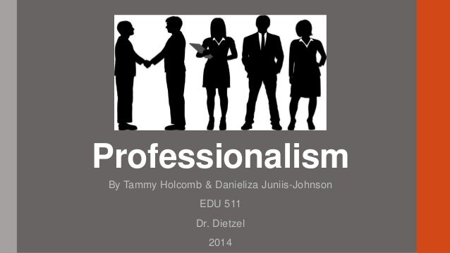 essay on professionalism in the workplace