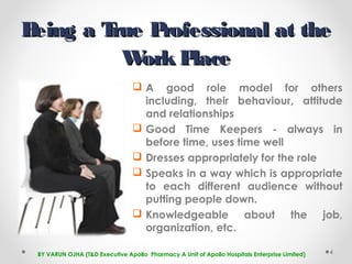 Professionalism in the workplace | PPT