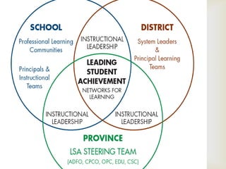 Professional learning networks diagrams