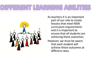 Teachers know their students and how they learn POWERPOINT | PPTX