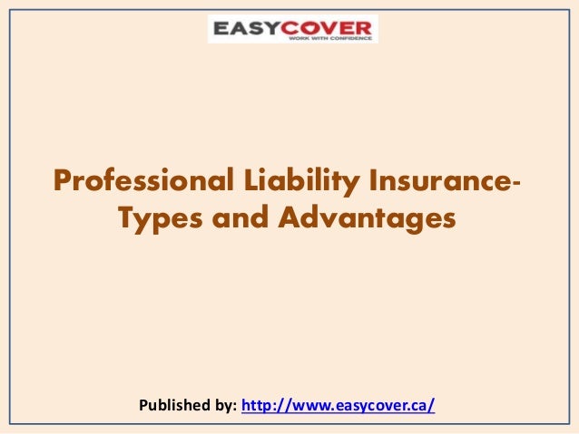 Professional Liability Insurance Types And Advantages