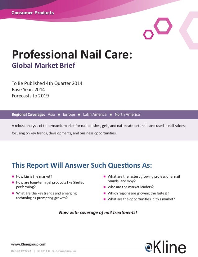 Professional Nail Care Global Market Brief Brochure