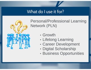Professional Networks: Social Media in Education