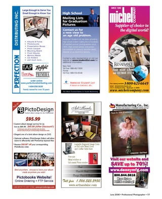 June 2008 • Professional Photographer • 117
 