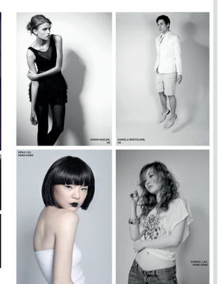 SIMON HADLER,   DANIELA BERTOLONE,
                       UK    UK


KENJI LIU,
HONG KONG




                                                  SAMUEL LAU,
                                                   HONG KONG
 