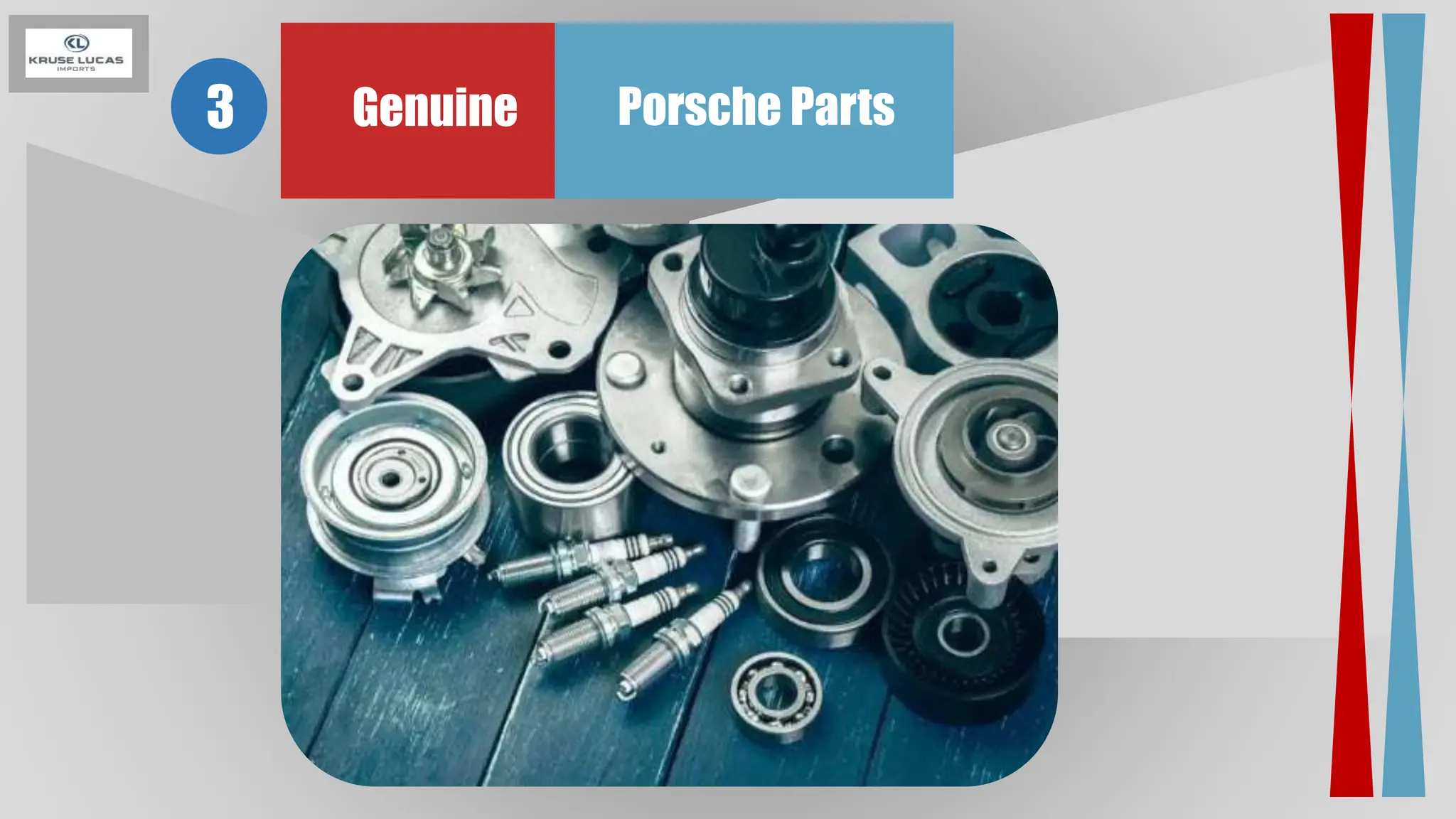 Genuine Porsche Parts
3