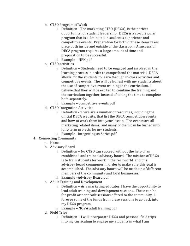 Professional Portfolio Outline Revised