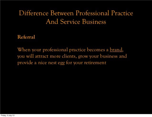 Professional Practice Business Valuation