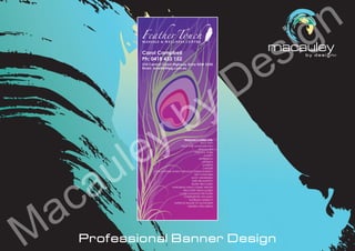 macauleyby de sign©
Professional Banner Design
 