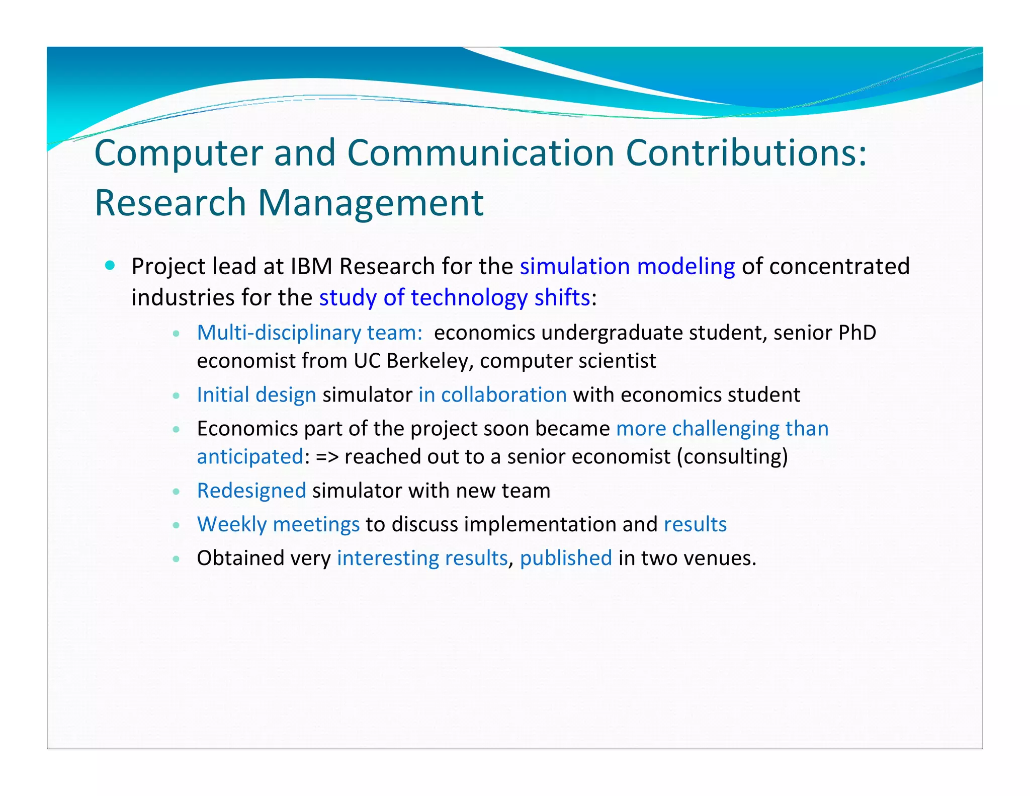 Professional Profile