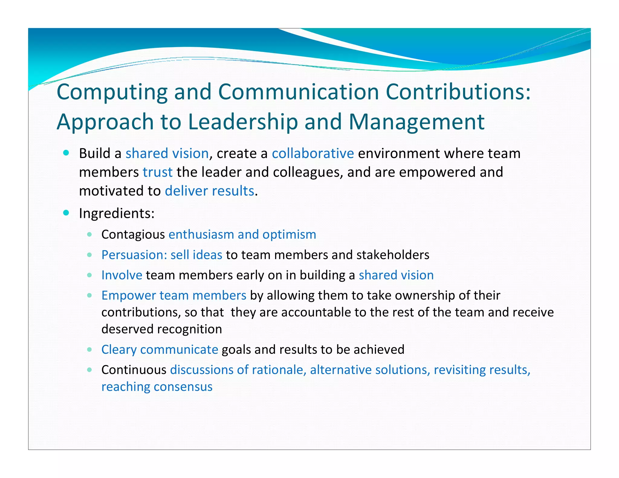 Professional Profile