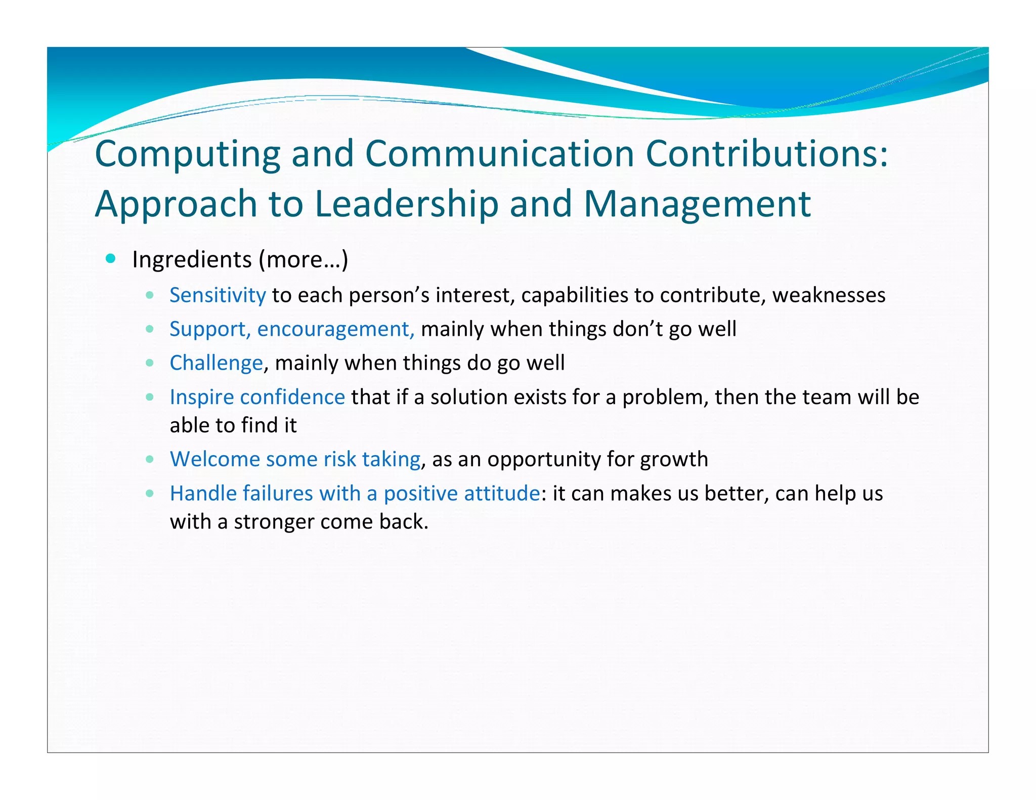 Professional Profile