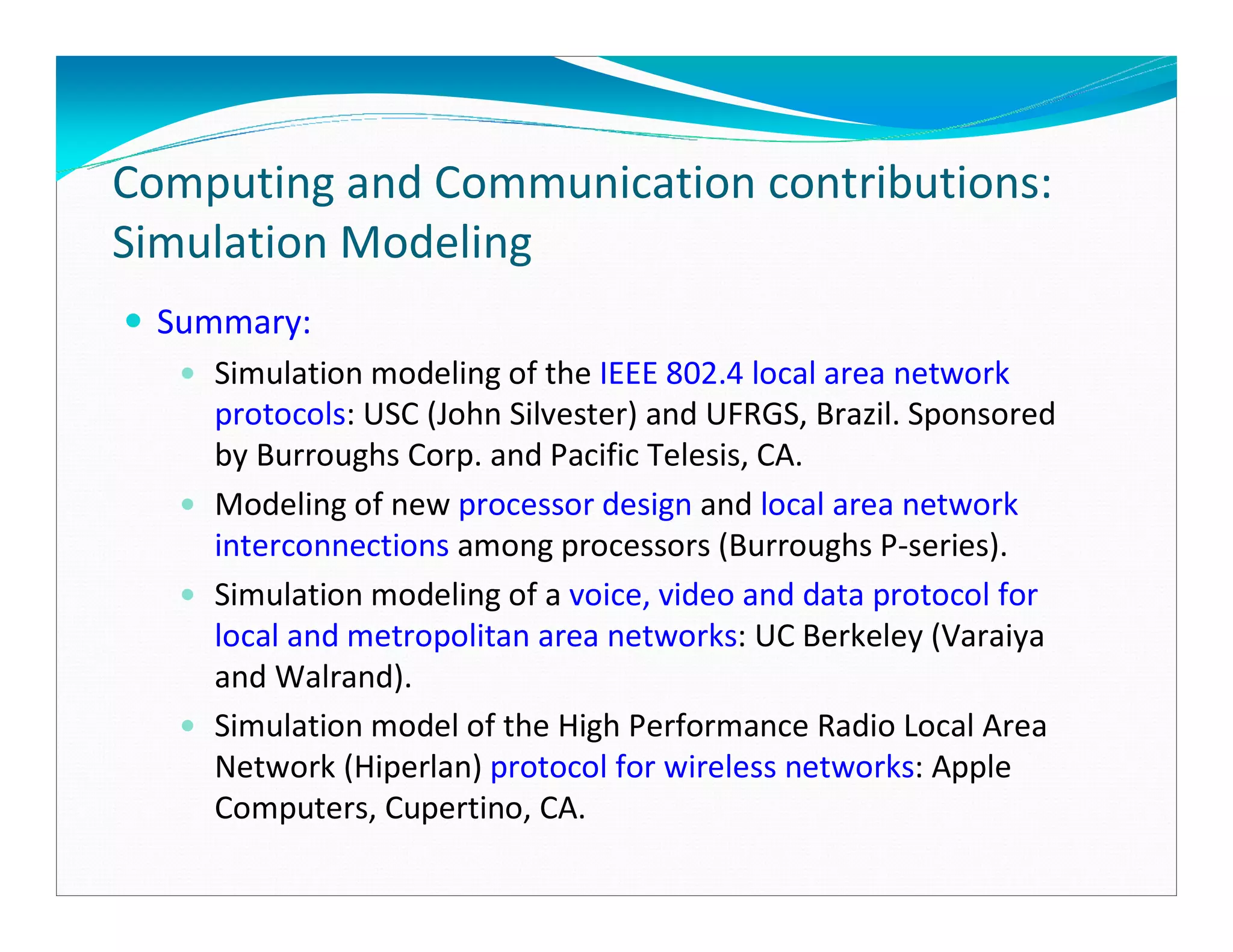 Professional Profile